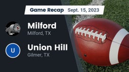 Recap: Milford  vs. Union Hill  2023