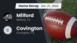 Recap: Milford  vs. Covington  2023