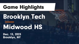 Brooklyn Tech  vs Midwood HS Game Highlights - Dec. 13, 2023