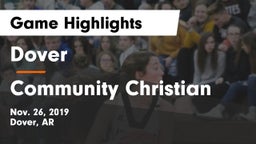 Dover  vs Community Christian Game Highlights - Nov. 26, 2019