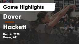 Dover  vs Hackett  Game Highlights - Dec. 4, 2020