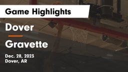 Dover  vs Gravette  Game Highlights - Dec. 28, 2023