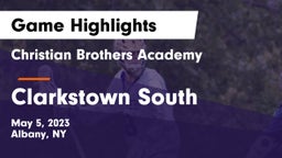 Christian Brothers Academy  vs Clarkstown South  Game Highlights - May 5, 2023