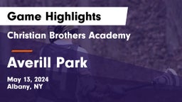 Christian Brothers Academy vs Averill Park  Game Highlights - May 13, 2024