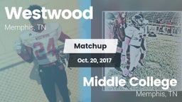 Matchup: Westwood vs. Middle College  2017