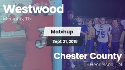 Matchup: Westwood vs. Chester County  2018