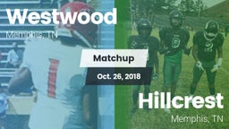 Matchup: Westwood vs. Hillcrest  2018