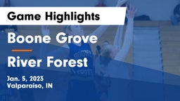 Boone Grove  vs River Forest  Game Highlights - Jan. 5, 2023