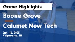 Boone Grove  vs Calumet New Tech  Game Highlights - Jan. 10, 2023