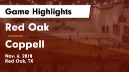 Red Oak  vs Coppell  Game Highlights - Nov. 6, 2018