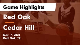 Red Oak  vs Cedar Hill  Game Highlights - Nov. 7, 2020