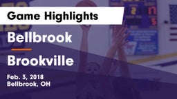 Bellbrook  vs Brookville  Game Highlights - Feb. 3, 2018