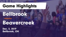 Bellbrook  vs Beavercreek  Game Highlights - Dec. 3, 2019