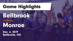 Bellbrook  vs Monroe  Game Highlights - Dec. 6, 2019