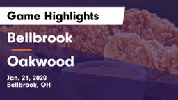 Bellbrook  vs Oakwood  Game Highlights - Jan. 21, 2020