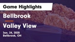 Bellbrook  vs Valley View  Game Highlights - Jan. 24, 2020