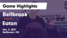 Bellbrook  vs Eaton  Game Highlights - Jan. 5, 2021