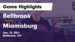 Bellbrook  vs Miamisburg  Game Highlights - Jan. 12, 2021