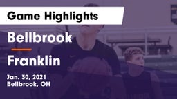 Bellbrook  vs Franklin Game Highlights - Jan. 30, 2021