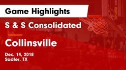 S & S Consolidated  vs Collinsville  Game Highlights - Dec. 14, 2018