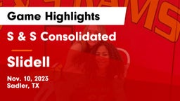 S & S Consolidated  vs Slidell  Game Highlights - Nov. 10, 2023