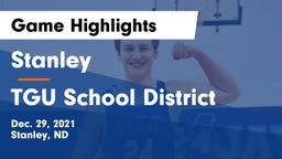 Stanley  vs TGU School District Game Highlights - Dec. 29, 2021