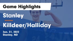 Stanley  vs Killdeer/Halliday  Game Highlights - Jan. 31, 2022