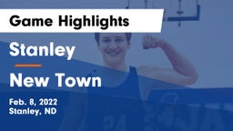 Stanley  vs New Town  Game Highlights - Feb. 8, 2022