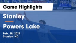 Stanley  vs Powers Lake  Game Highlights - Feb. 28, 2022