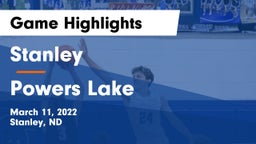 Stanley  vs Powers Lake  Game Highlights - March 11, 2022