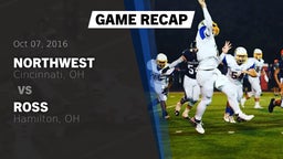 Recap: Northwest  vs. Ross  2016