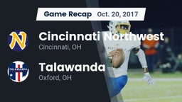 Recap: Cincinnati Northwest  vs. Talawanda  2017