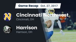 Recap: Cincinnati Northwest  vs. Harrison  2017