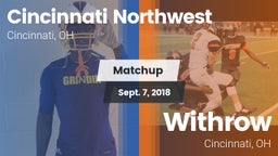 Matchup: Cincinnati vs. Withrow  2018