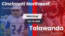 Matchup: Cincinnati vs. Talawanda  2018