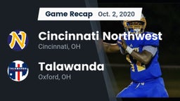 Recap: Cincinnati Northwest  vs. Talawanda  2020