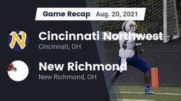 Recap: Cincinnati Northwest  vs. New Richmond  2021