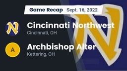 Recap: Cincinnati Northwest  vs. Archbishop Alter  2022