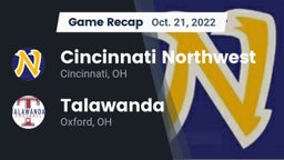 Recap: Cincinnati Northwest  vs. Talawanda  2022