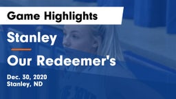 Stanley  vs Our Redeemer's  Game Highlights - Dec. 30, 2020