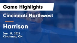 Cincinnati Northwest  vs Harrison  Game Highlights - Jan. 19, 2021