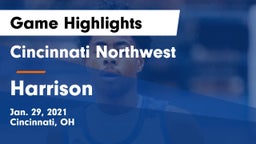 Cincinnati Northwest  vs Harrison  Game Highlights - Jan. 29, 2021
