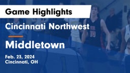 Cincinnati Northwest  vs Middletown  Game Highlights - Feb. 23, 2024