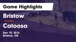 Bristow  vs Catoosa  Game Highlights - Dec 10, 2016