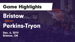 Bristow  vs Perkins-Tryon  Game Highlights - Dec. 6, 2019