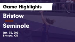 Bristow  vs Seminole  Game Highlights - Jan. 30, 2021