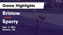 Bristow  vs Sperry  Game Highlights - Feb. 2, 2021