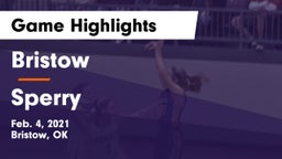 Bristow  vs Sperry  Game Highlights - Feb. 4, 2021