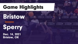 Bristow  vs Sperry  Game Highlights - Dec. 14, 2021
