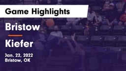 Bristow  vs Kiefer  Game Highlights - Jan. 22, 2022